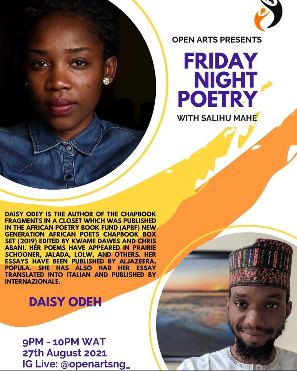 Friday Night Poems Series